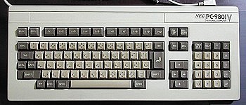 NEC PC-9801V キーボード